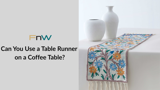 Can You Use a Hand-Embroidered Table Runner on a Coffee Table?