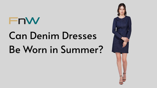 Can Denim Dresses Be Worn in Summer?