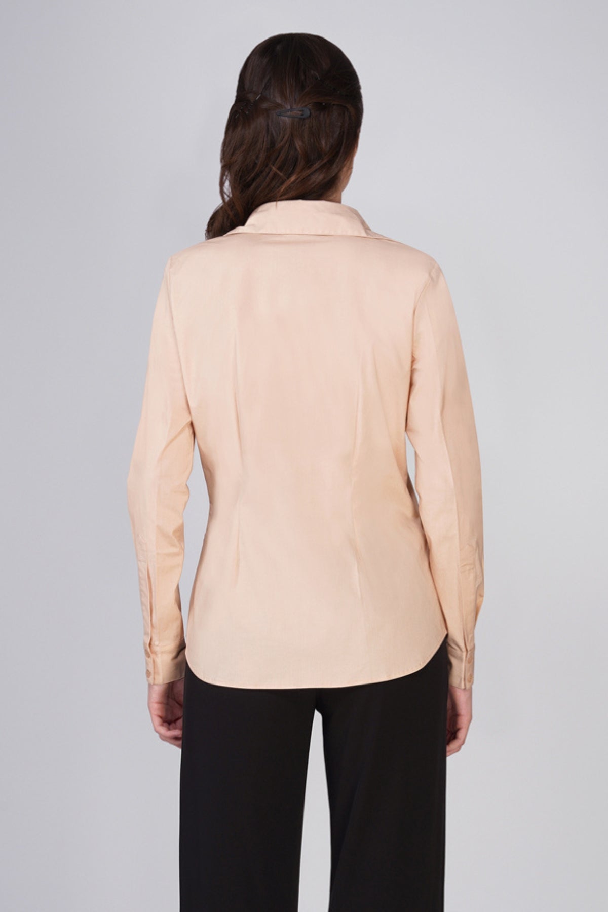 Viona Beige Cotton Shirt