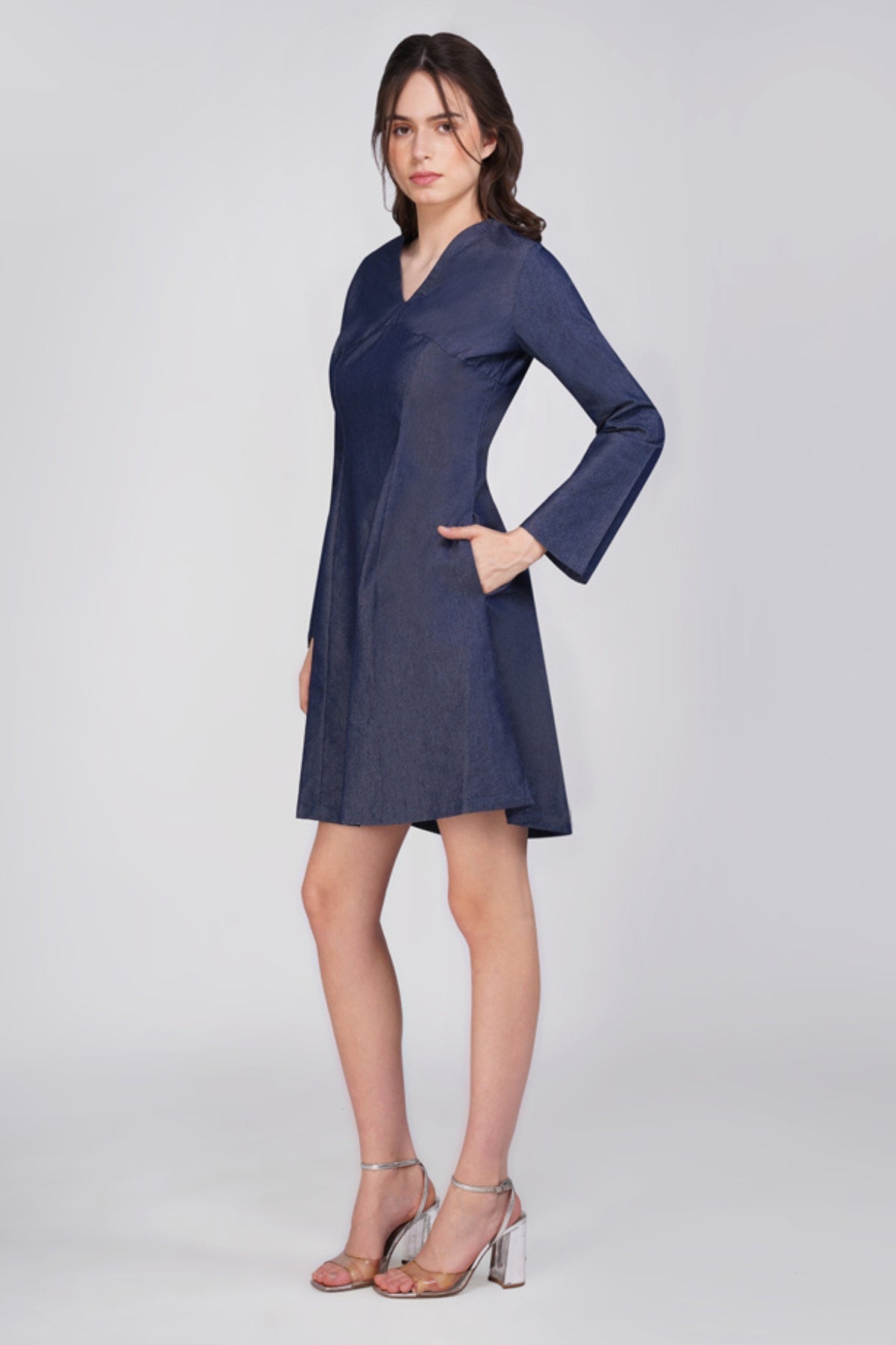 Noir Blue Denim Dress
