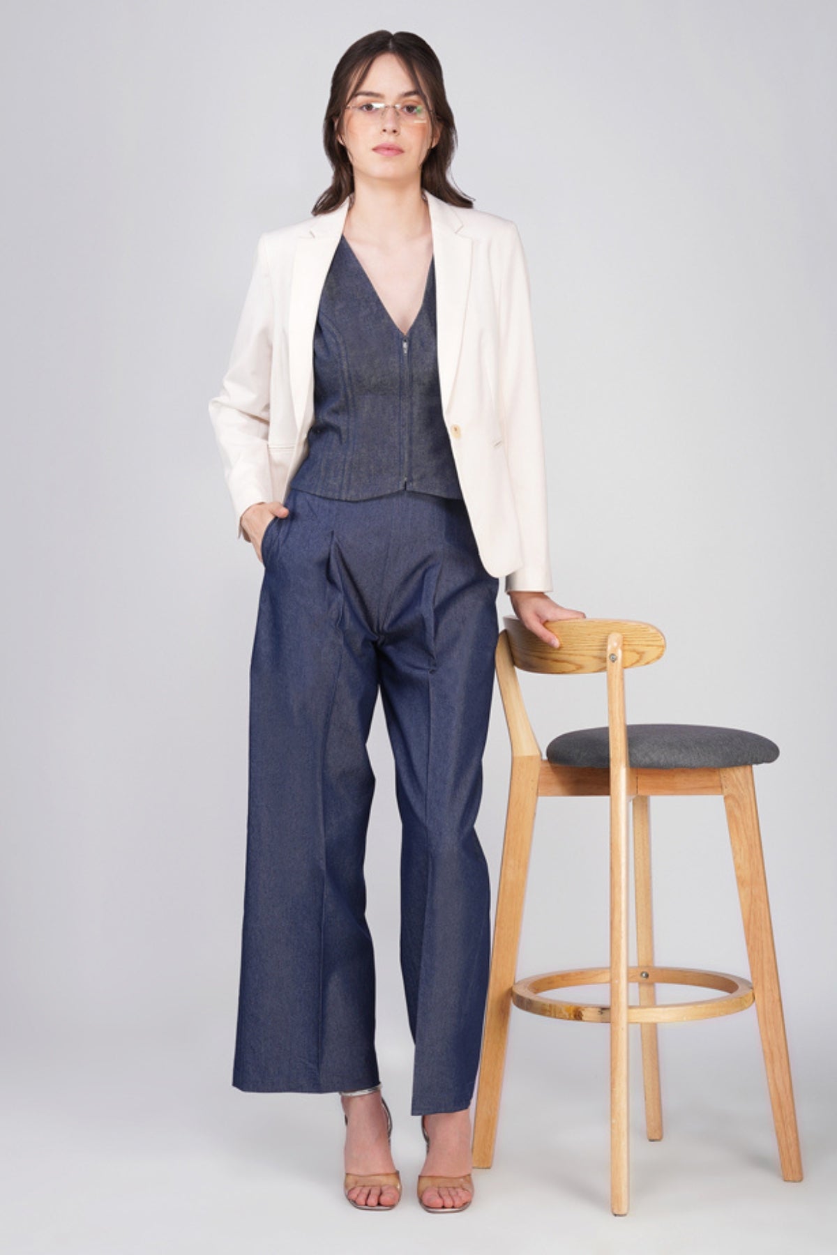 Diana Blue Denim Pants
