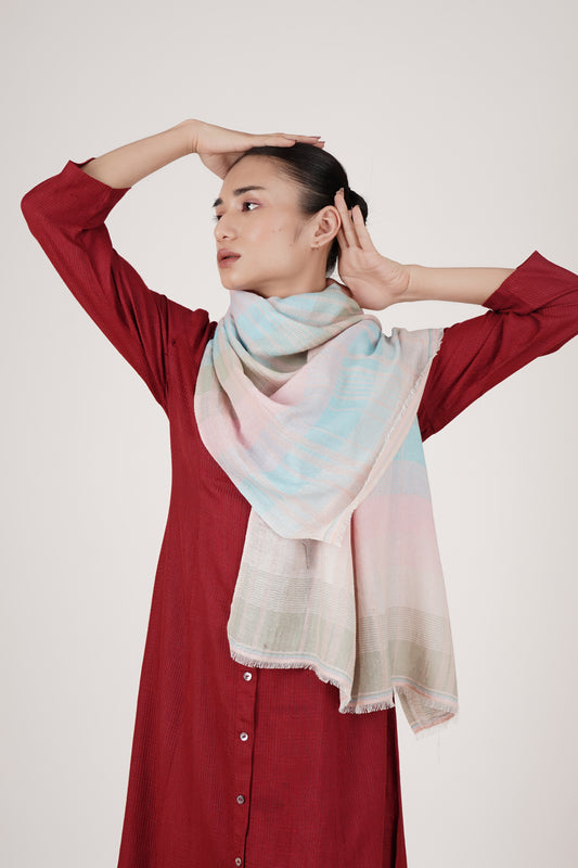 FnW Coludkiss Scarf Premium Natural Fiber Scarf Signature Drape Boutique Luxury feathernweave FnW