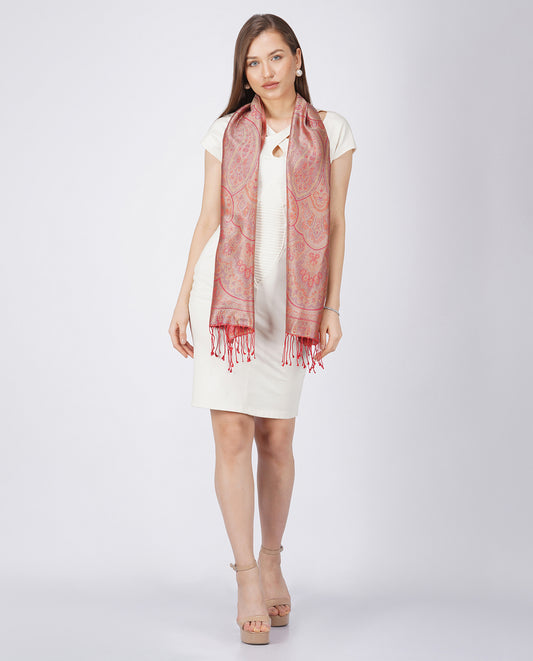 FnW BluSwarm Scarf Premium Natural Fiber Scarf Signature Drape Boutique Luxury feathernweave FnW