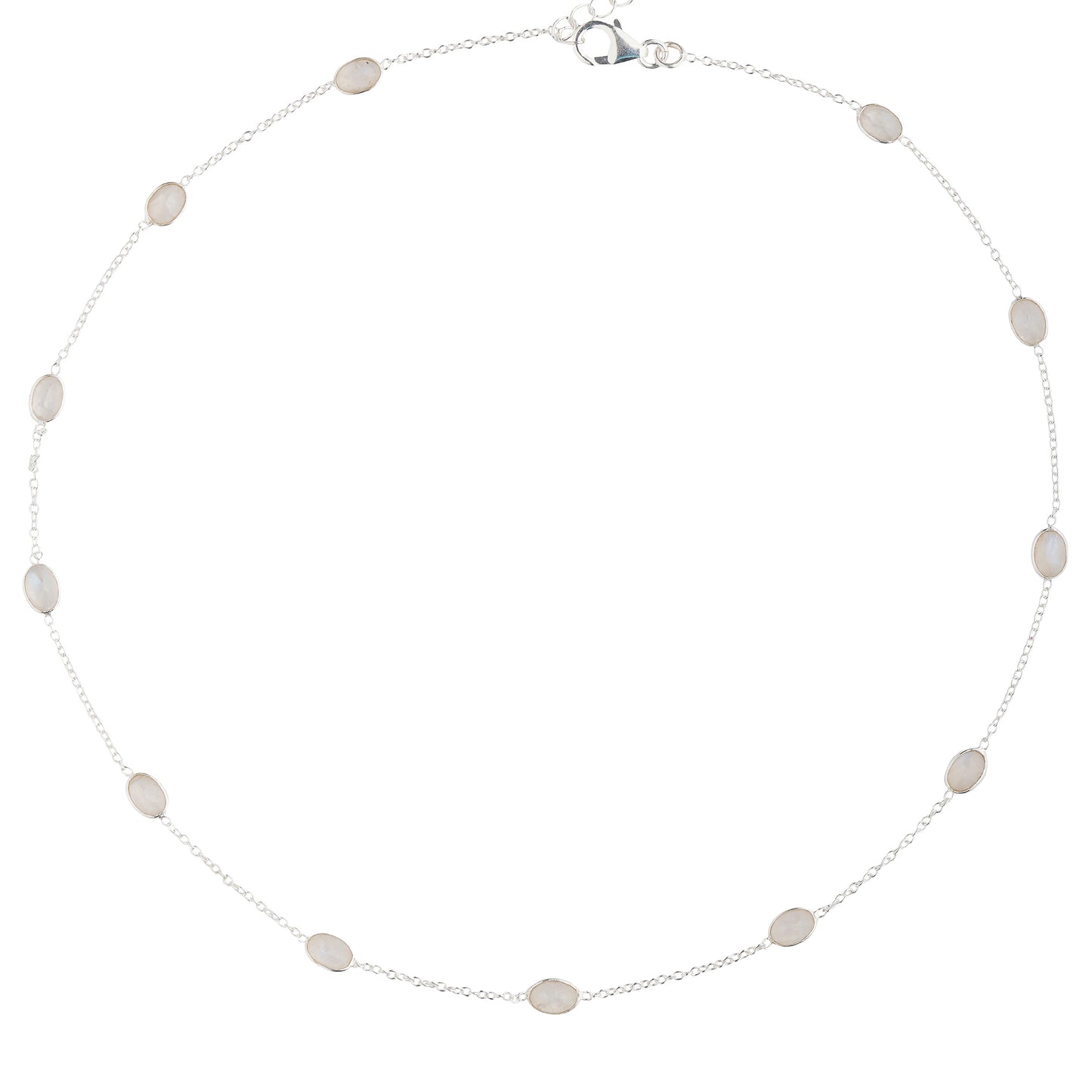 925 Sterling Silver Necklace - Tourmaline Stone (Luxury Edition)