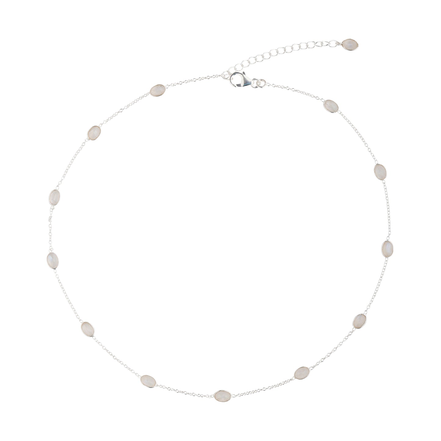925 Sterling Silver Necklace - Tourmaline Stone (Luxury Edition)