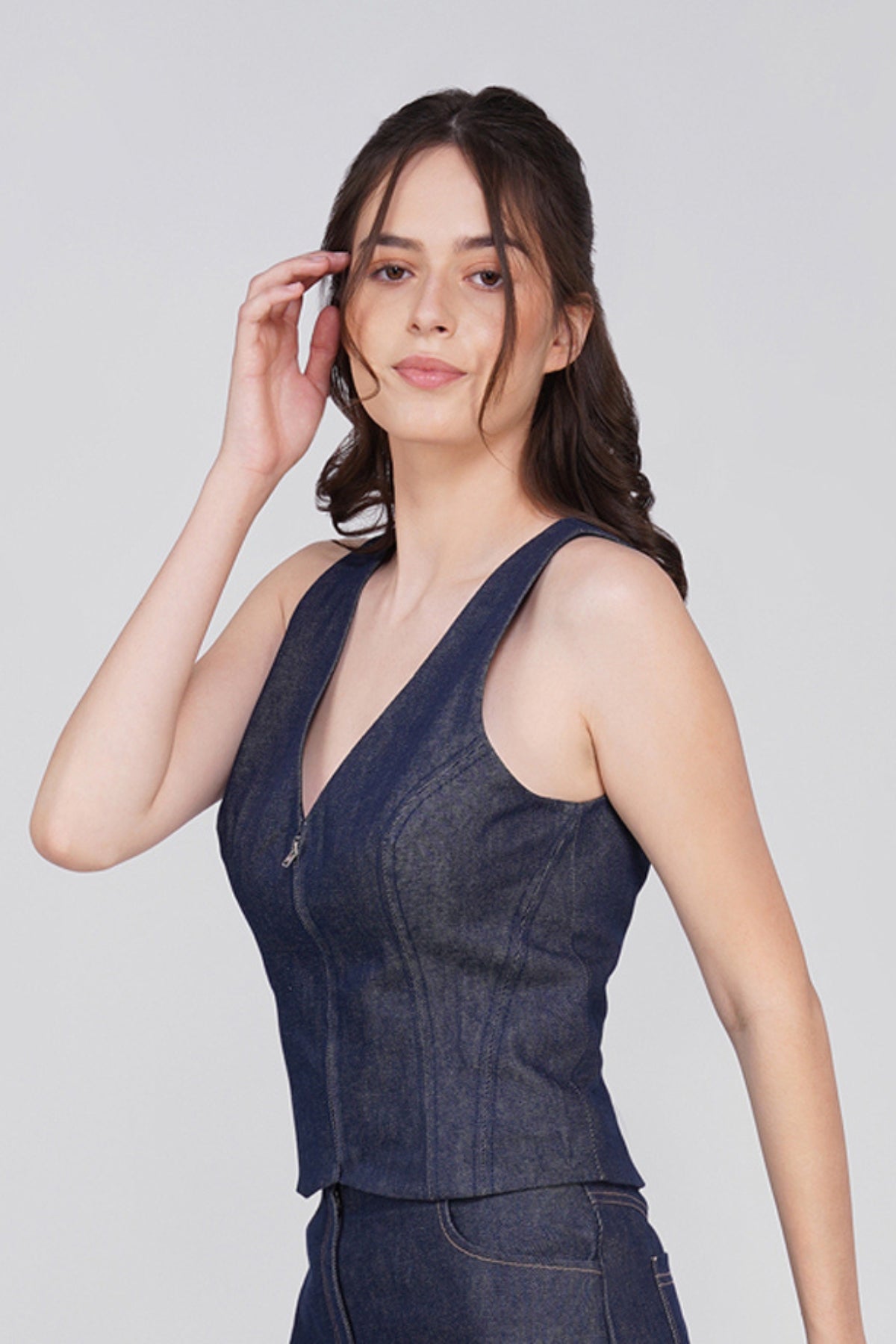 Zivra Blue Denim Jacket
