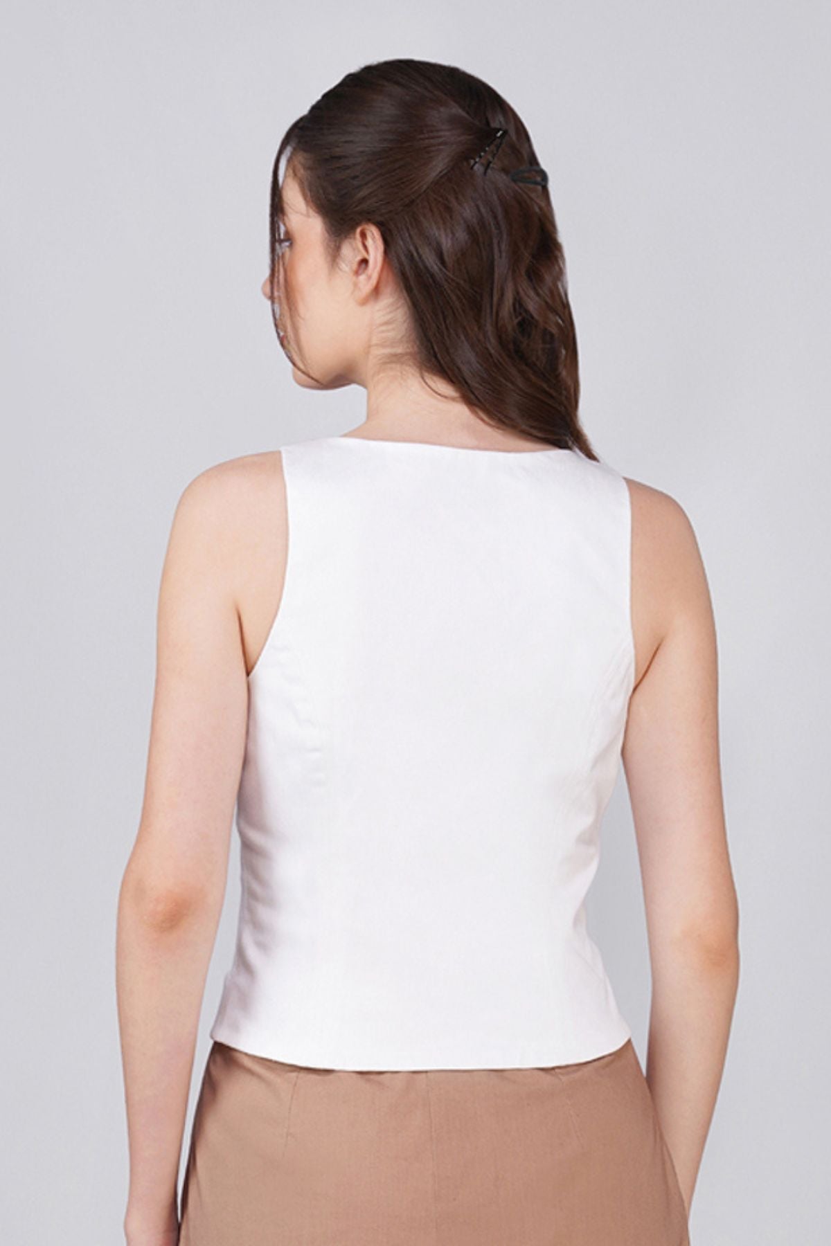 Zivra White Denim Jacket