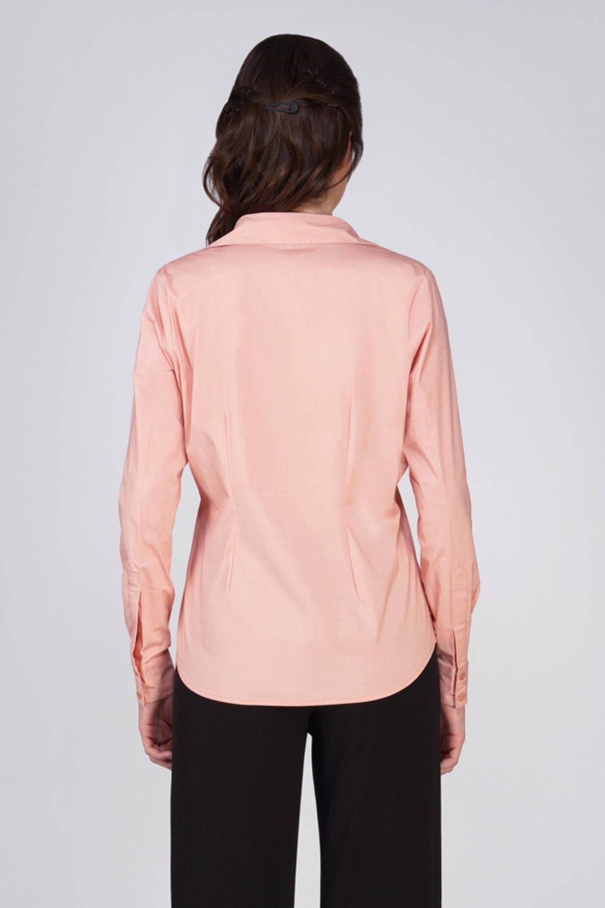 Viona Salmon Cotton Shirt
