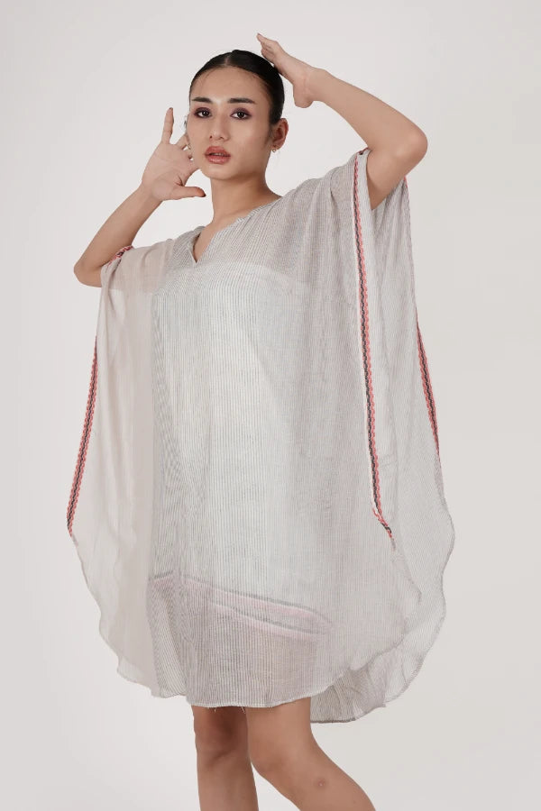 100% Cotton Kaftan (Grey)