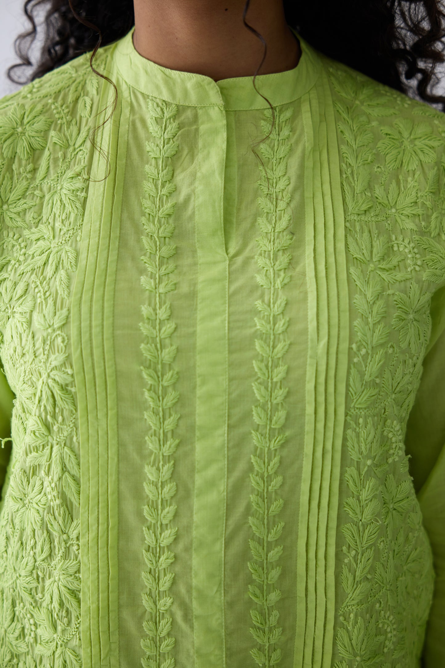 Royal Cotton Full Sleeves Top - Green