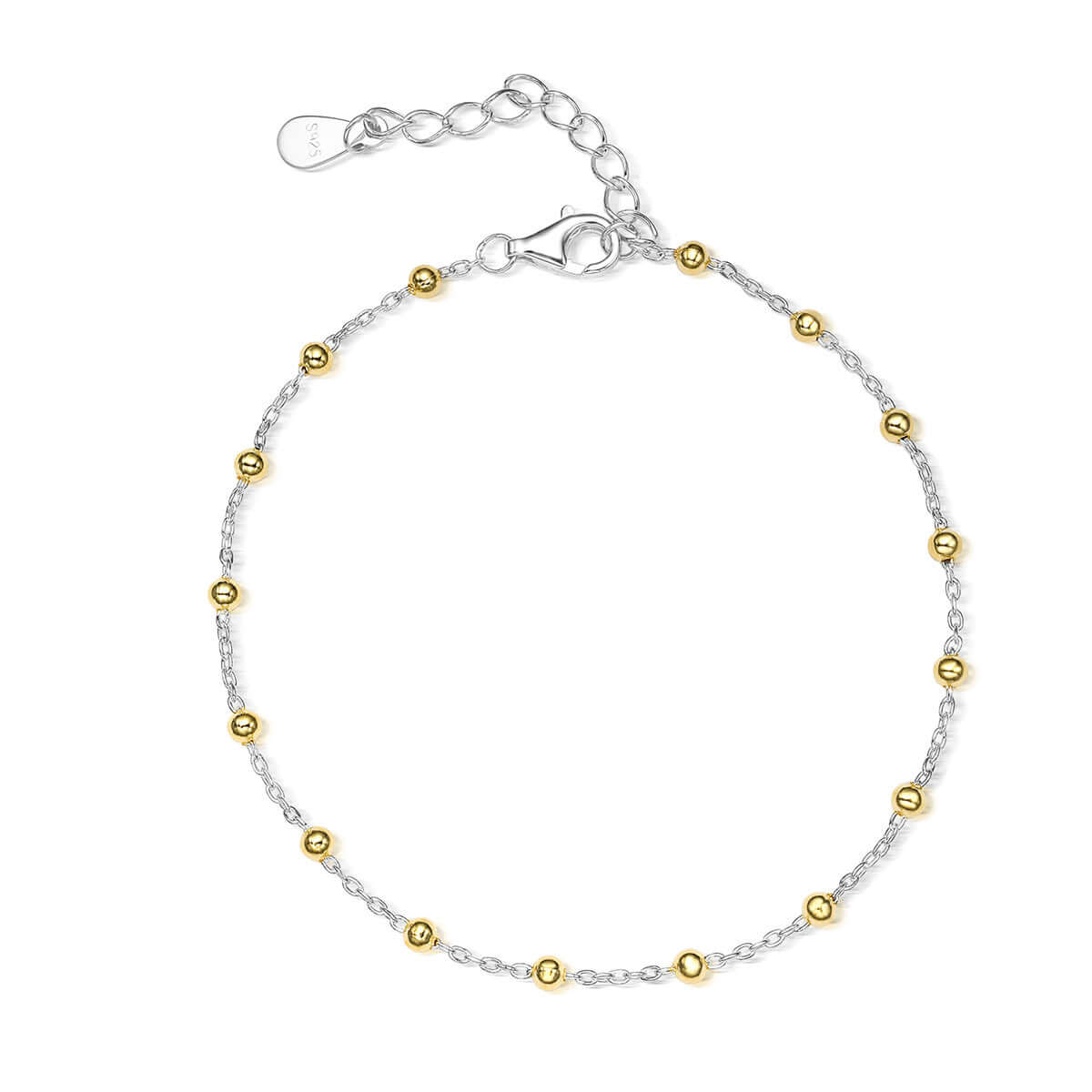 FnW Orlisse Gold and Silver Bracelet Sterling Silver Jewelry Sculpted Metalware Artisanal Craftsmanship feathernweave FnW