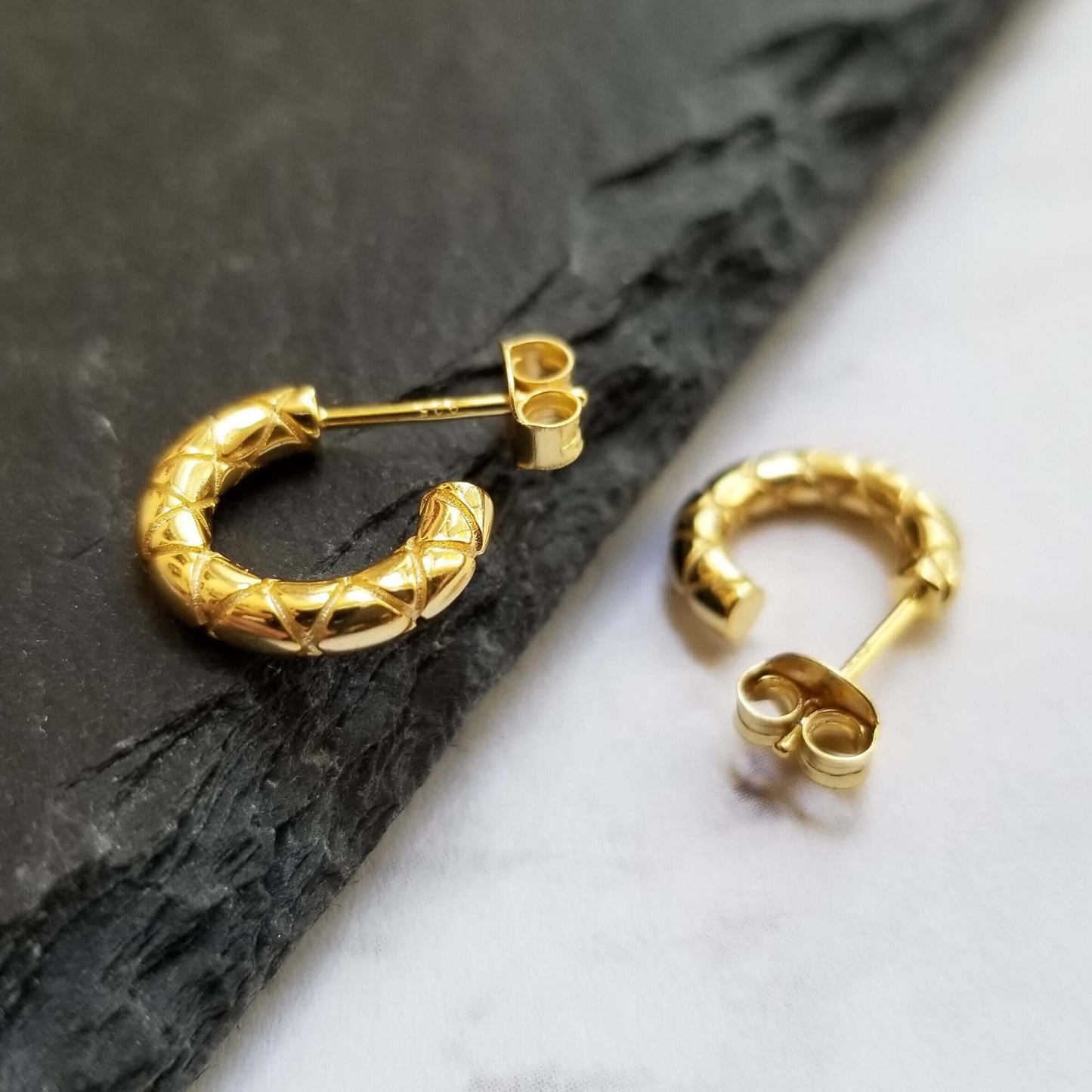 FnW Aurumé Loops Sterling Silver Jewelry Sculpted Metalware Artisanal Craftsmanship feathernweave FnW