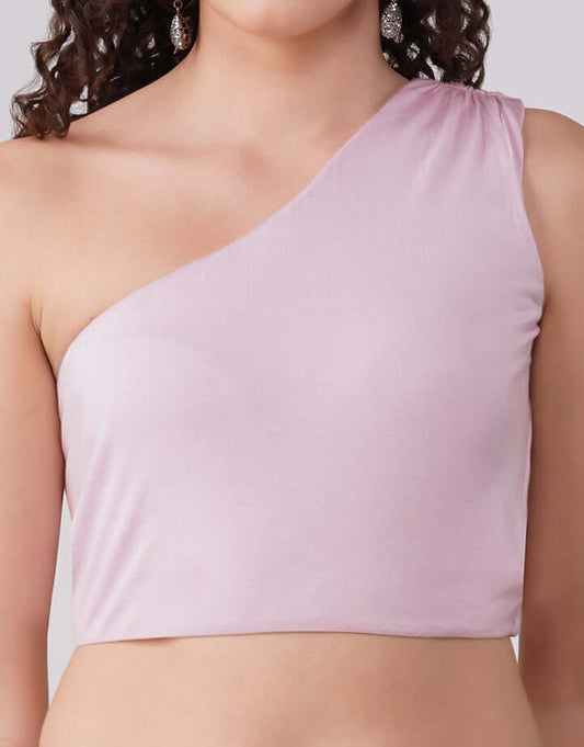 In-House Designed Lilly Pilly Top Pink Signature Sculpted Silhouette feathernweave FnW