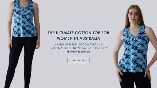 Breeze Into Summer with the Palm Springs Supima Cotton Top – A Must-Have Women’s Top in Australia