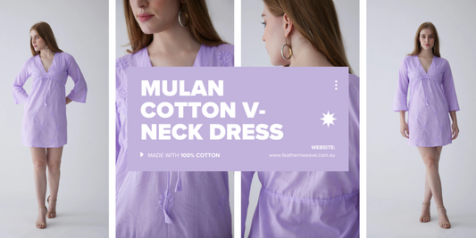 The Mulan Dress: Where Timeless Style Meets Handcrafted Beauty