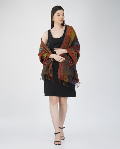 Tresche Scarf - Brown