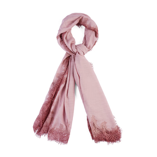 Blushveil Ethereal Pink Scarf