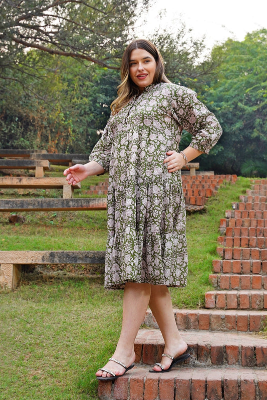 Liora Midi Cotton Dress