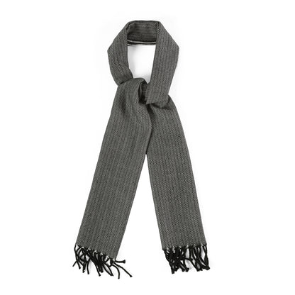 Obsidian Classic Woven Scarf