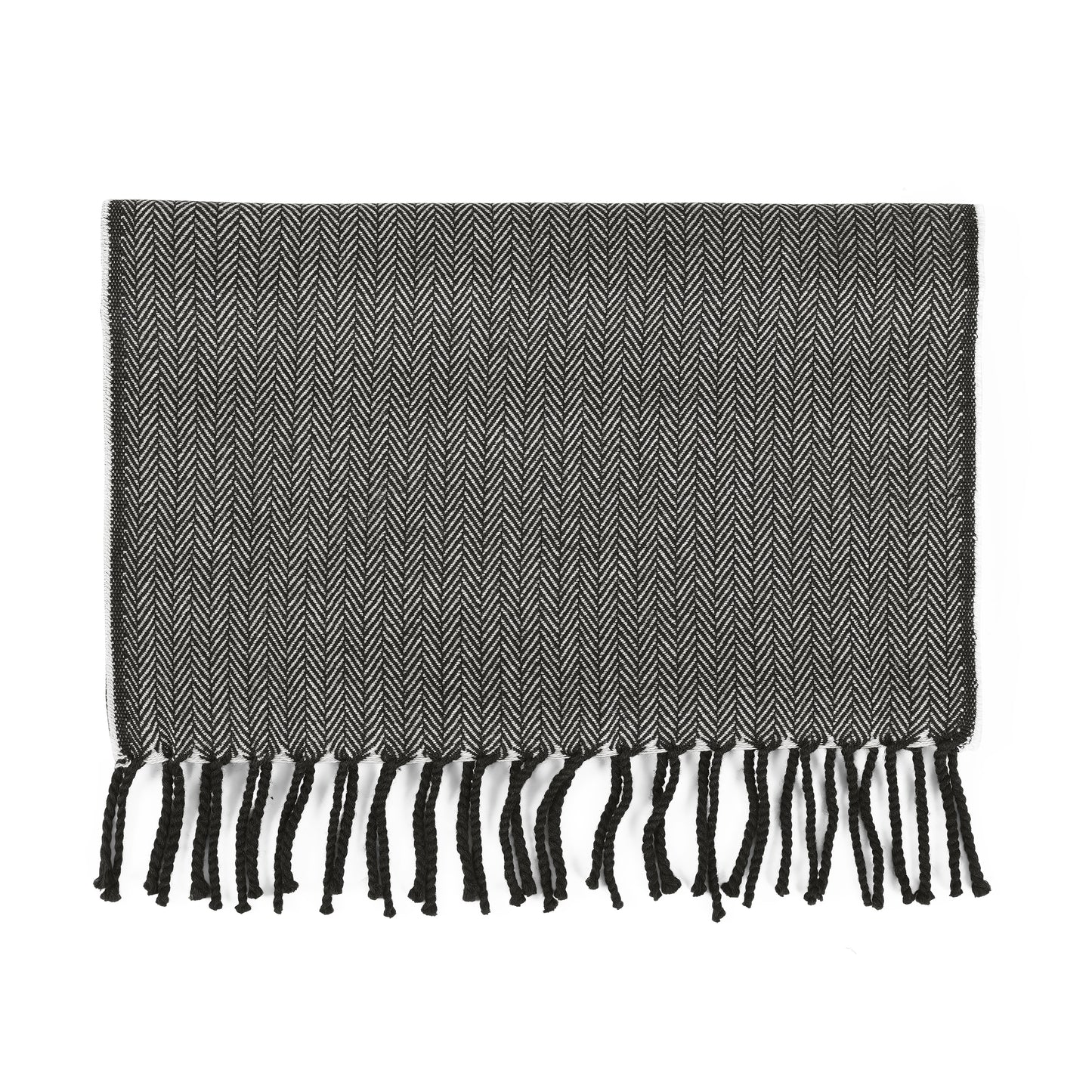 Obsidian Classic Woven Scarf