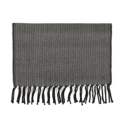 Obsidian Classic Woven Scarf