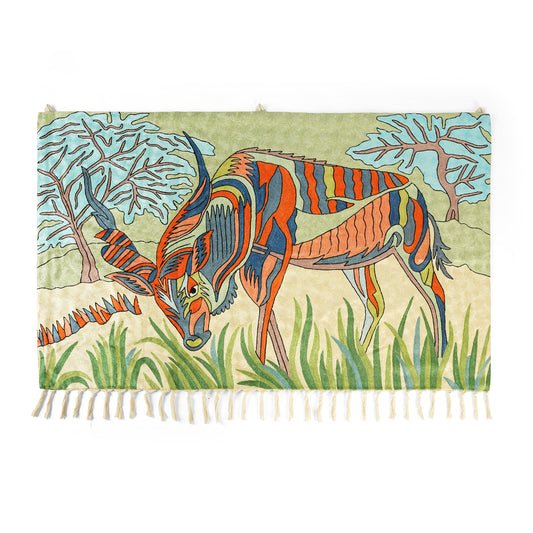 Tangora Vibrant Wildlife Wall Hanging