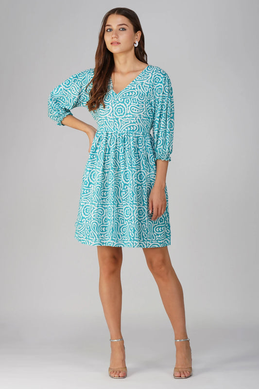Alicent Mini Dress - Green