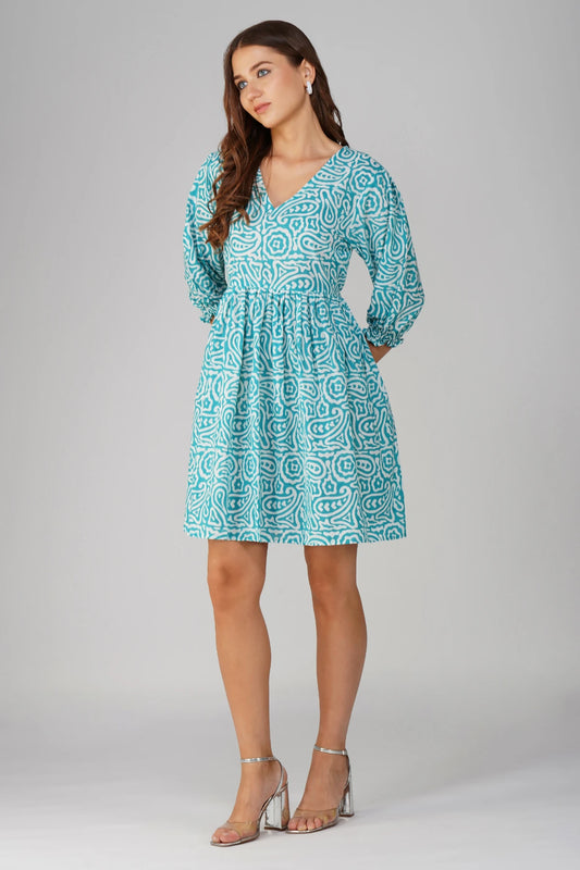 Alicent Mini Dress - Green