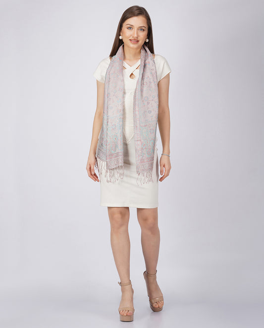 Not Just Paisleys Silk Scarf