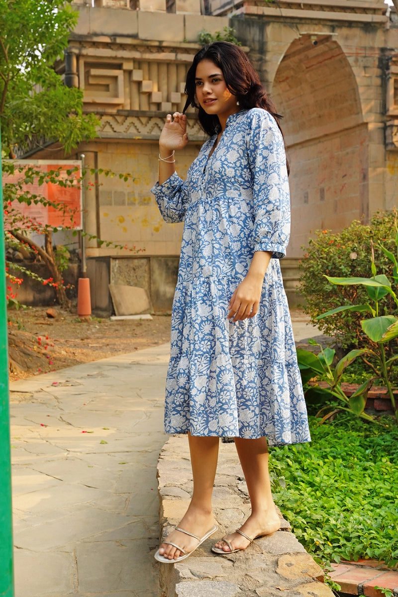 Niloufer Midi Cotton Dress