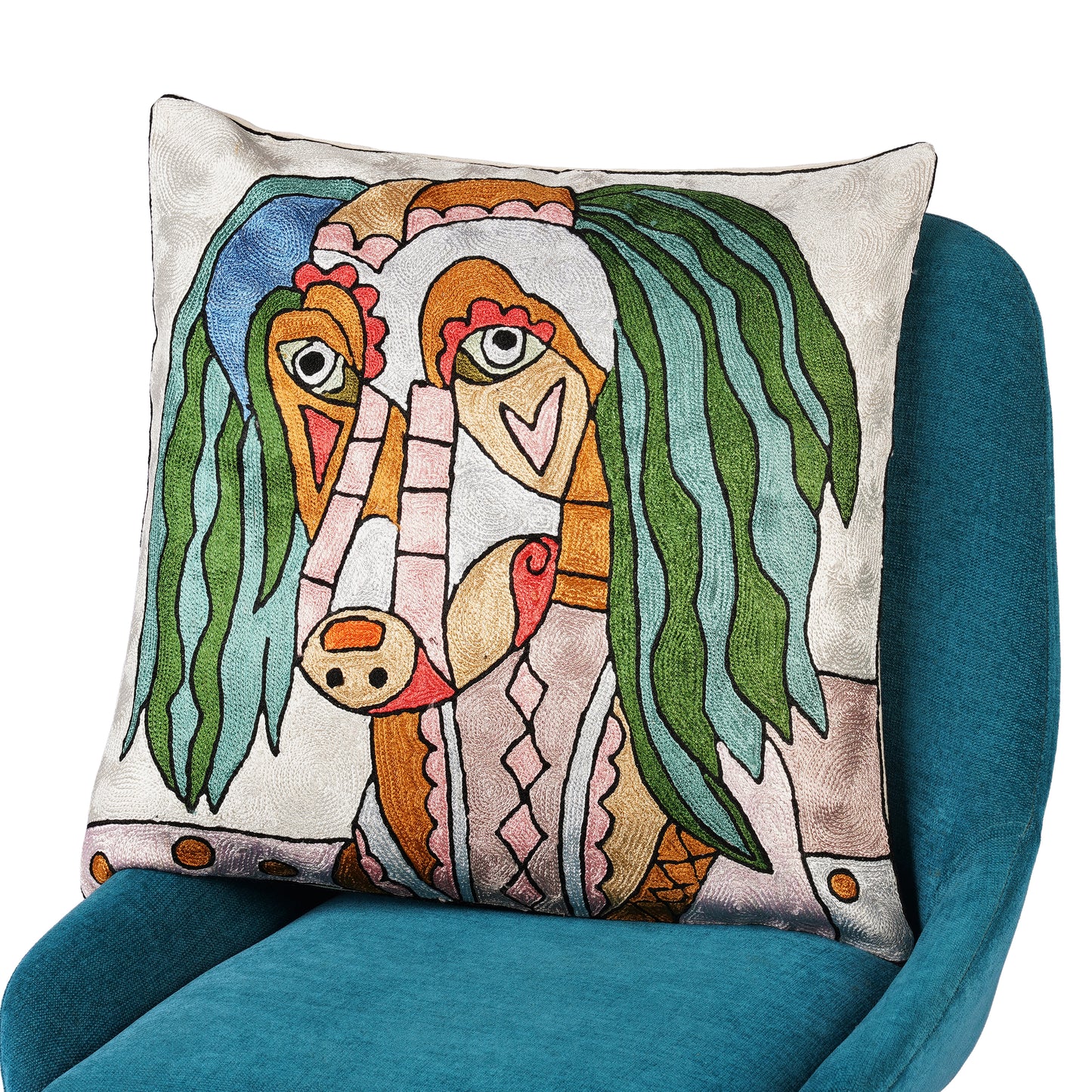 Fauros Forest Guardian Cushion Cover