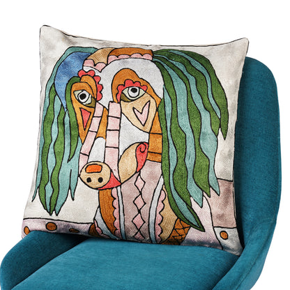 Fauros Forest Guardian Cushion Cover