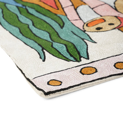 Fauros Forest Guardian Cushion Cover