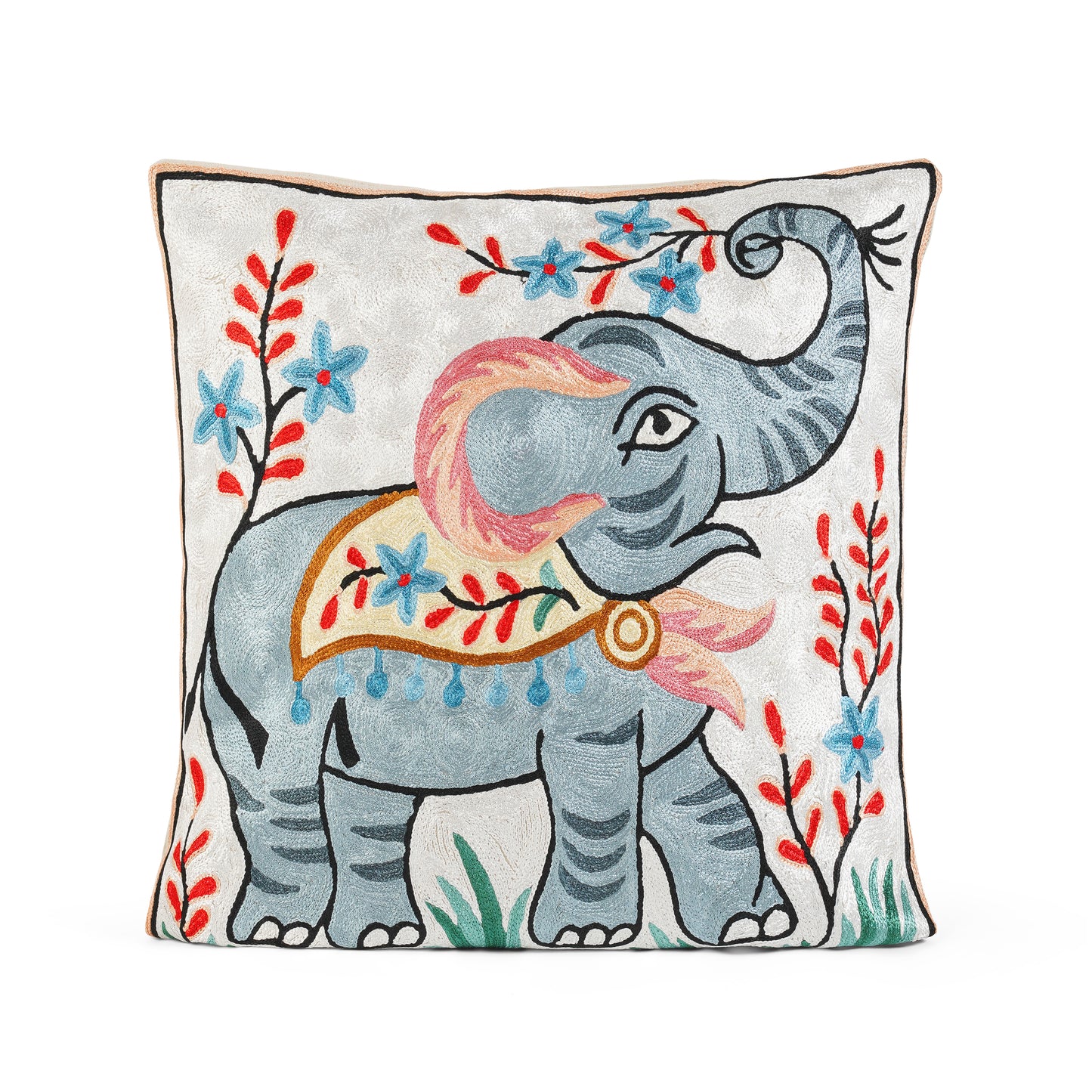 Floral Majesty Cushion Cover