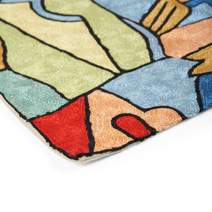 Visagio Cubist Style Cushion Cover