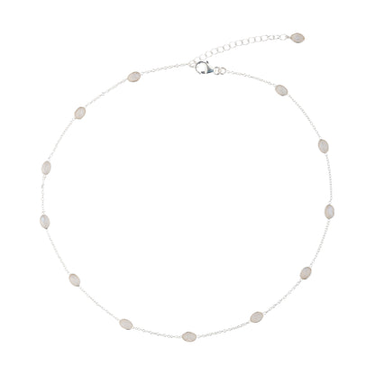 925 Sterling Silver Necklace - Tourmaline Stone (Luxury Edition)