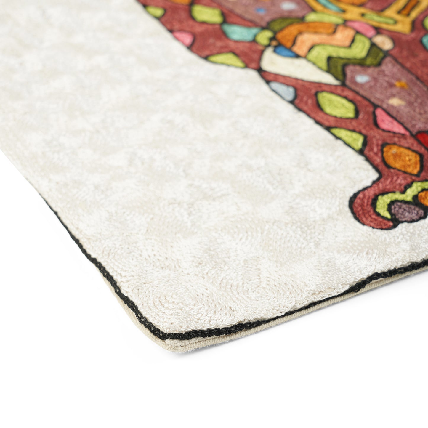 Purr Puff Patterned  Cushion Cover