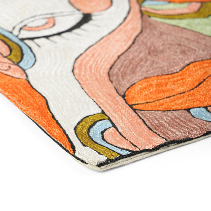 Psyra Surreal Expression Cushion Cover