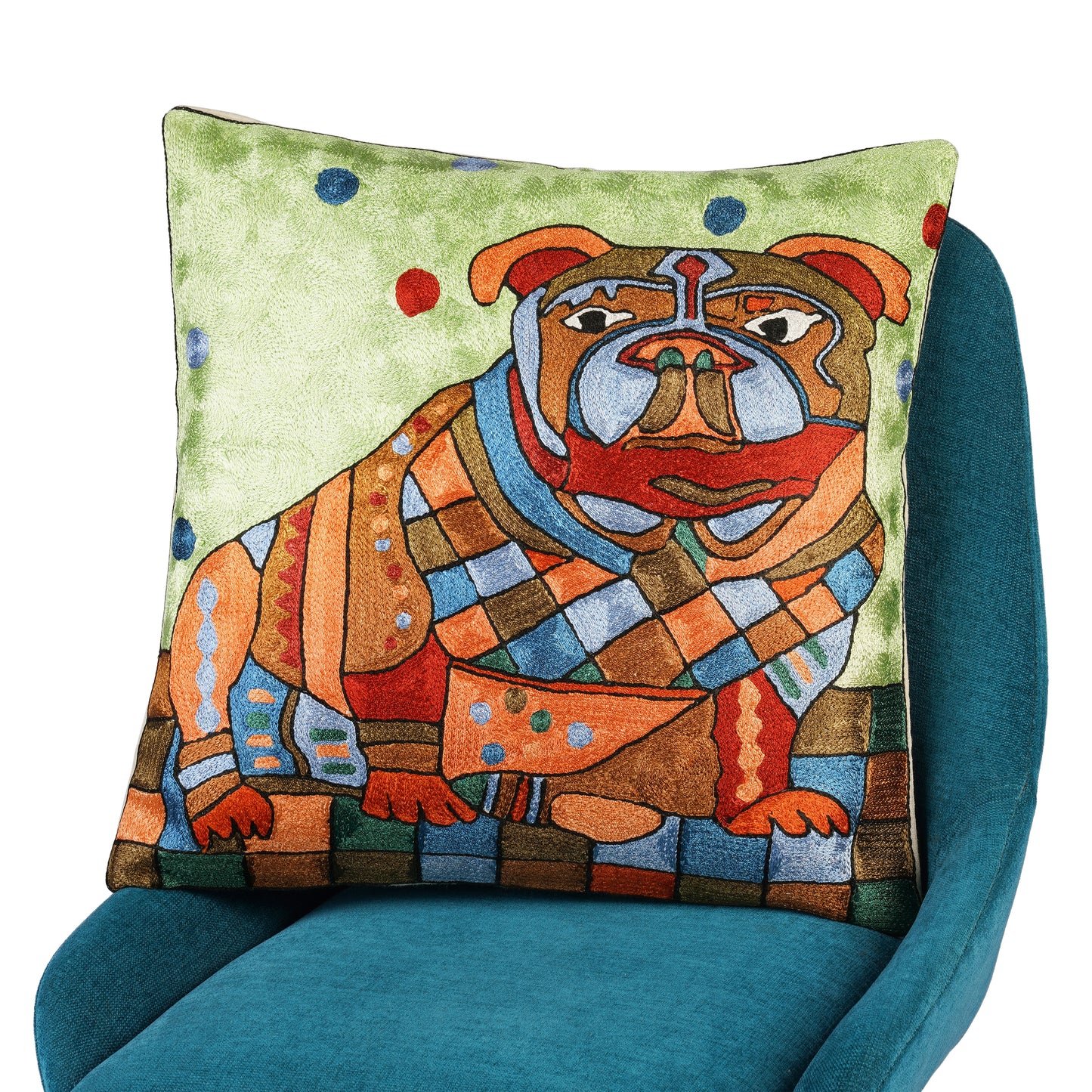 PopPaw Colorful Dog Cushion Cover