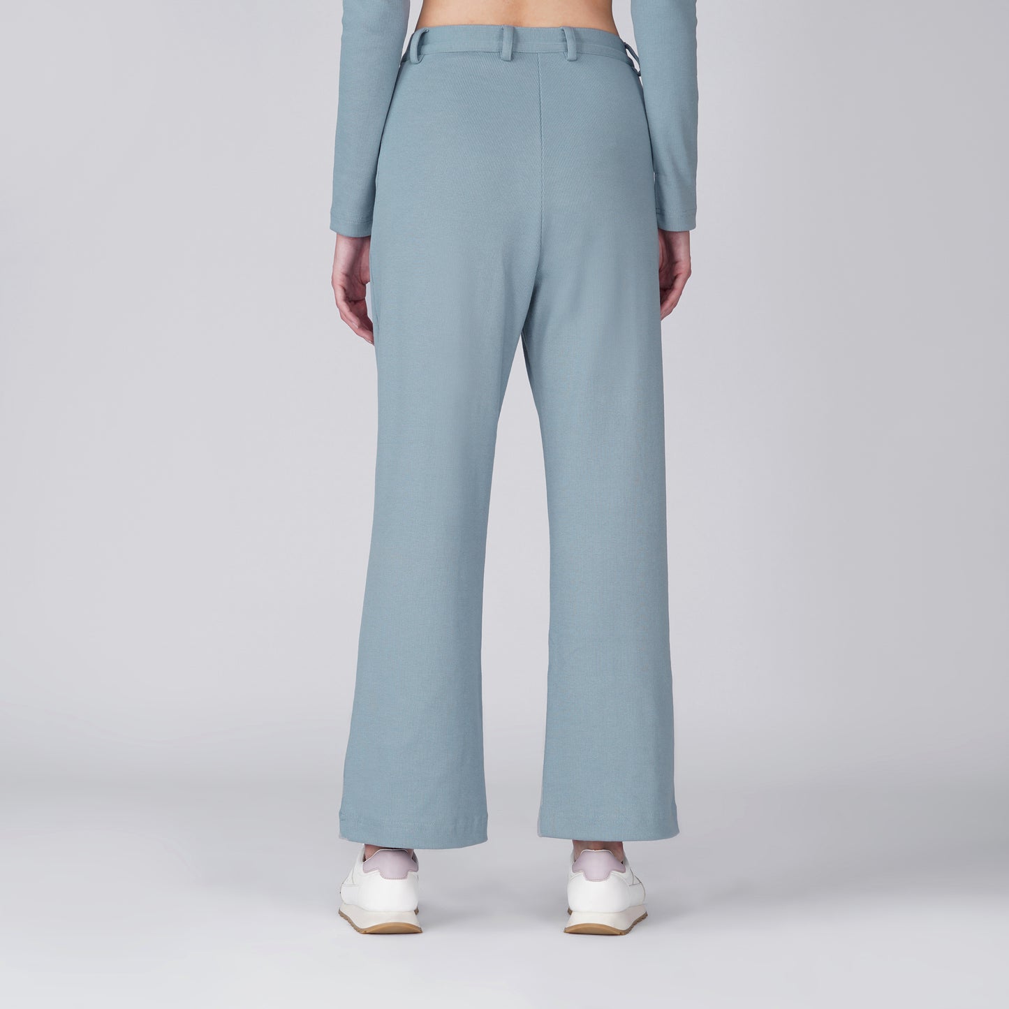 Neige Relaxed Straight-Leg Pant - Muted Blue
