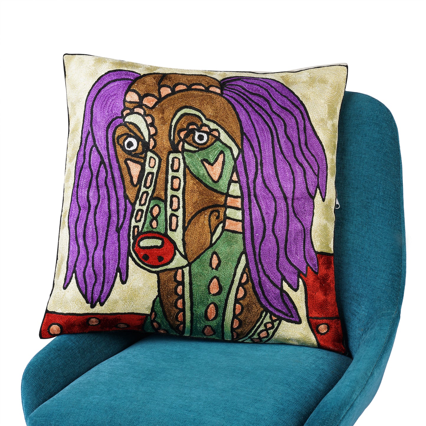 Abstract Paws Art Cushion Cover