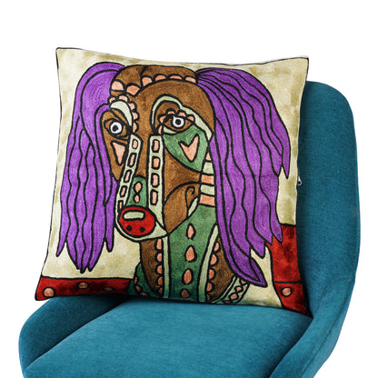 Abstract Paws Art Cushion Cover