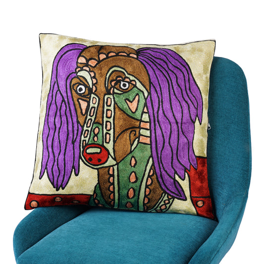 Abstract Paws Art Cushion Cover