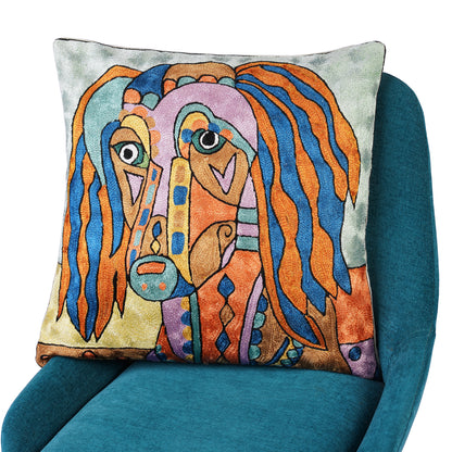 Woofsy Whimsical  Cushion Cover