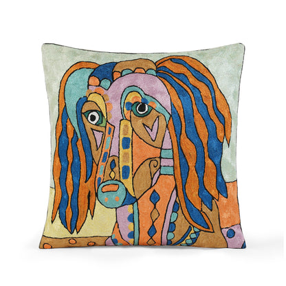 Woofsy Whimsical  Cushion Cover