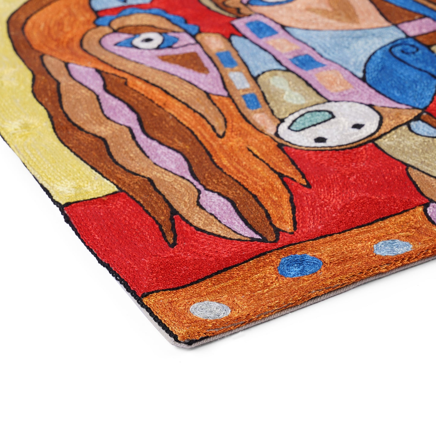 Jolly Howl Art Cushion Cover