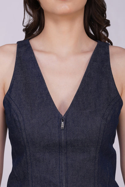 Zivra Blue Denim Jacket