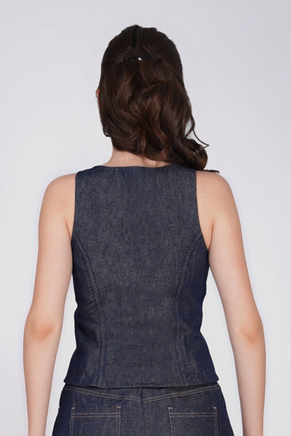 Zivra Blue Denim Jacket