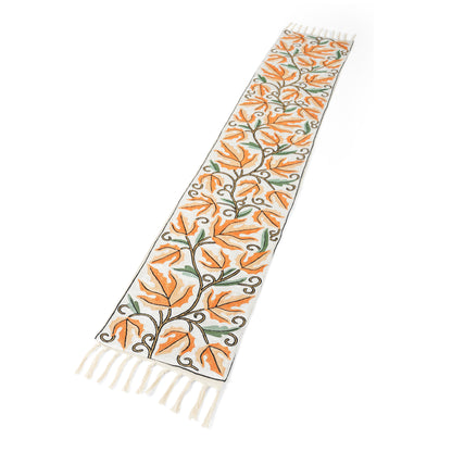 Clivarae Autumn Leaf Table Runner