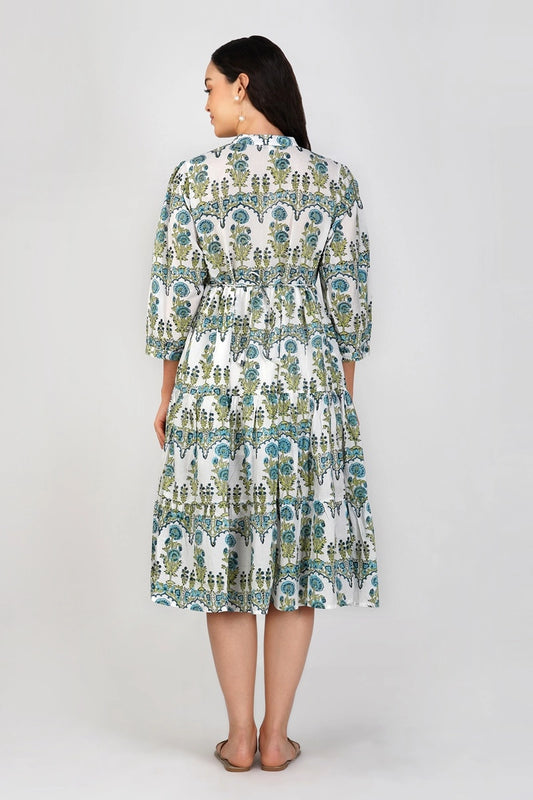Whimsy Midi Cotton Dress